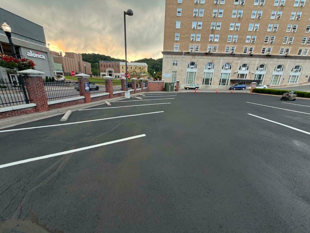 Benefits of Sealcoating Your Morgantown Parking Lot With Two Coats