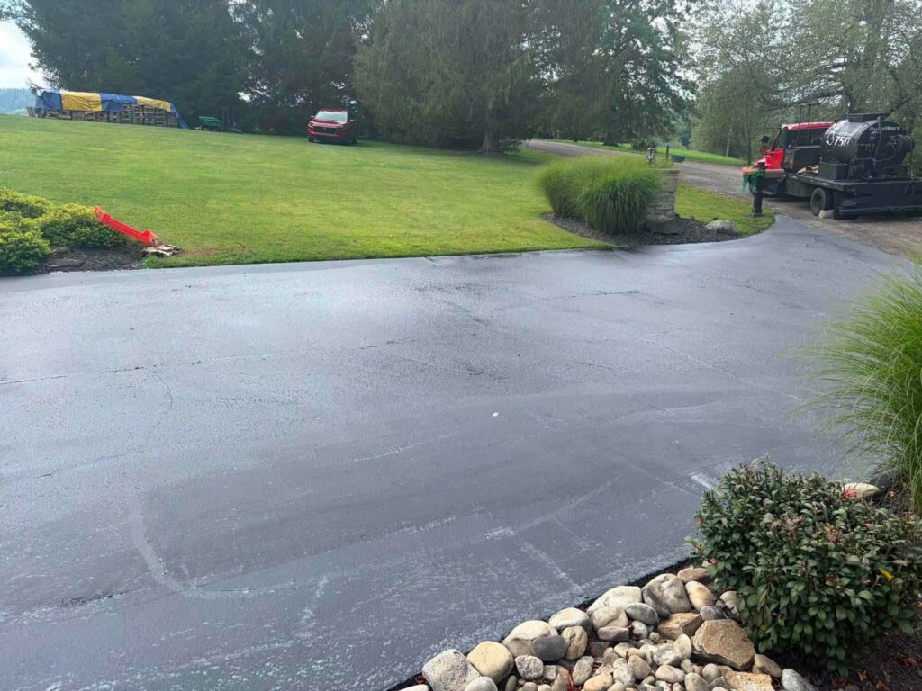 Why Do Parkersburg Sealcoating Contractors Add Aggregates In Their Application?